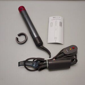 DYSON HS01 AIRWRAP HAIR STYLER CURLER W/ OWNERS MANUAL & FILTER CLEANER TOOL EWC